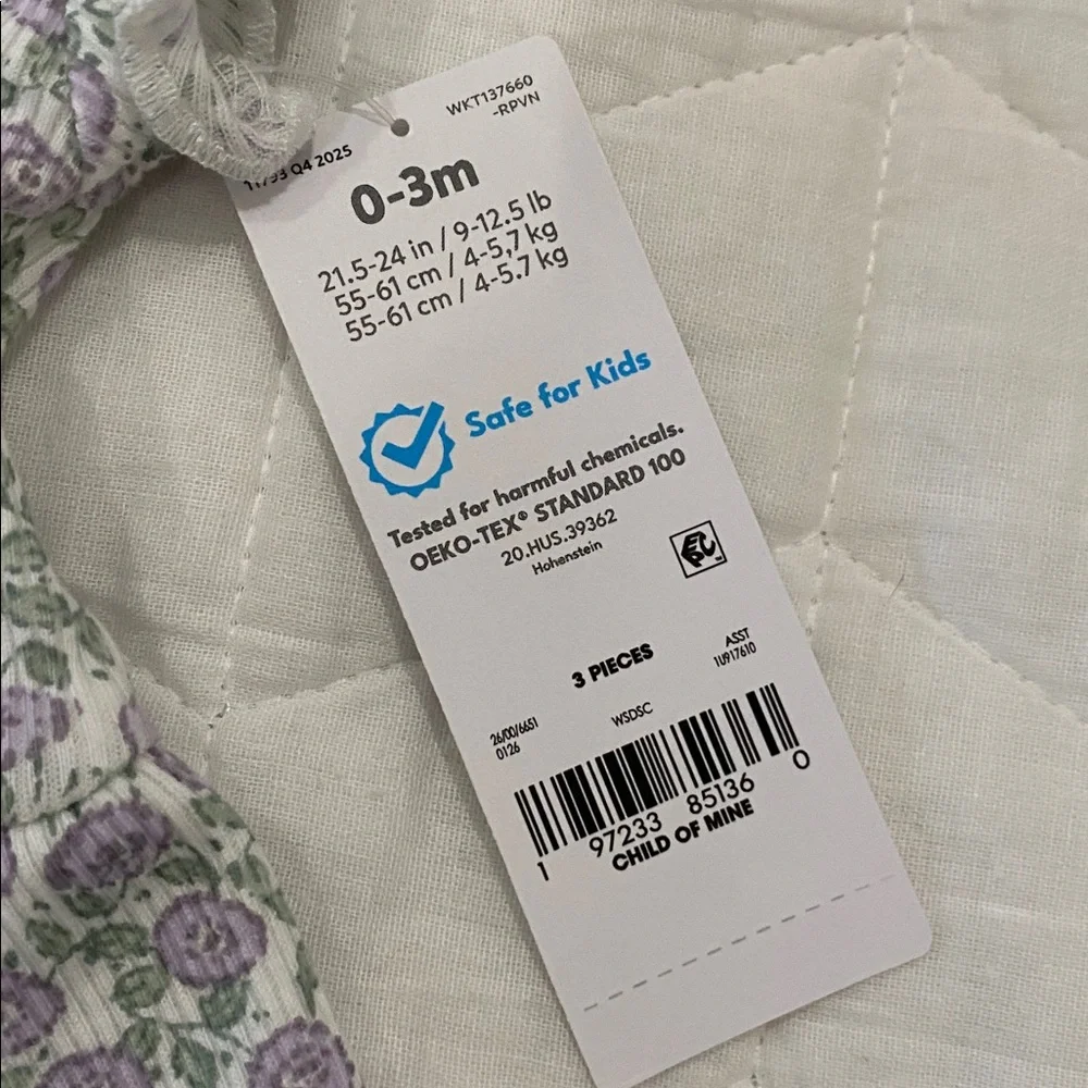 Carters Floral 2-Piece Set - Picture 4 of 6